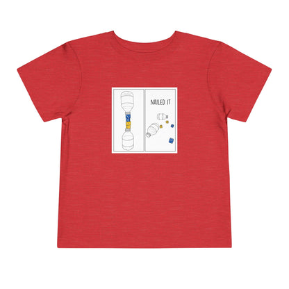 Nailed It Trick shot Toddler Short Sleeve T-Shirt