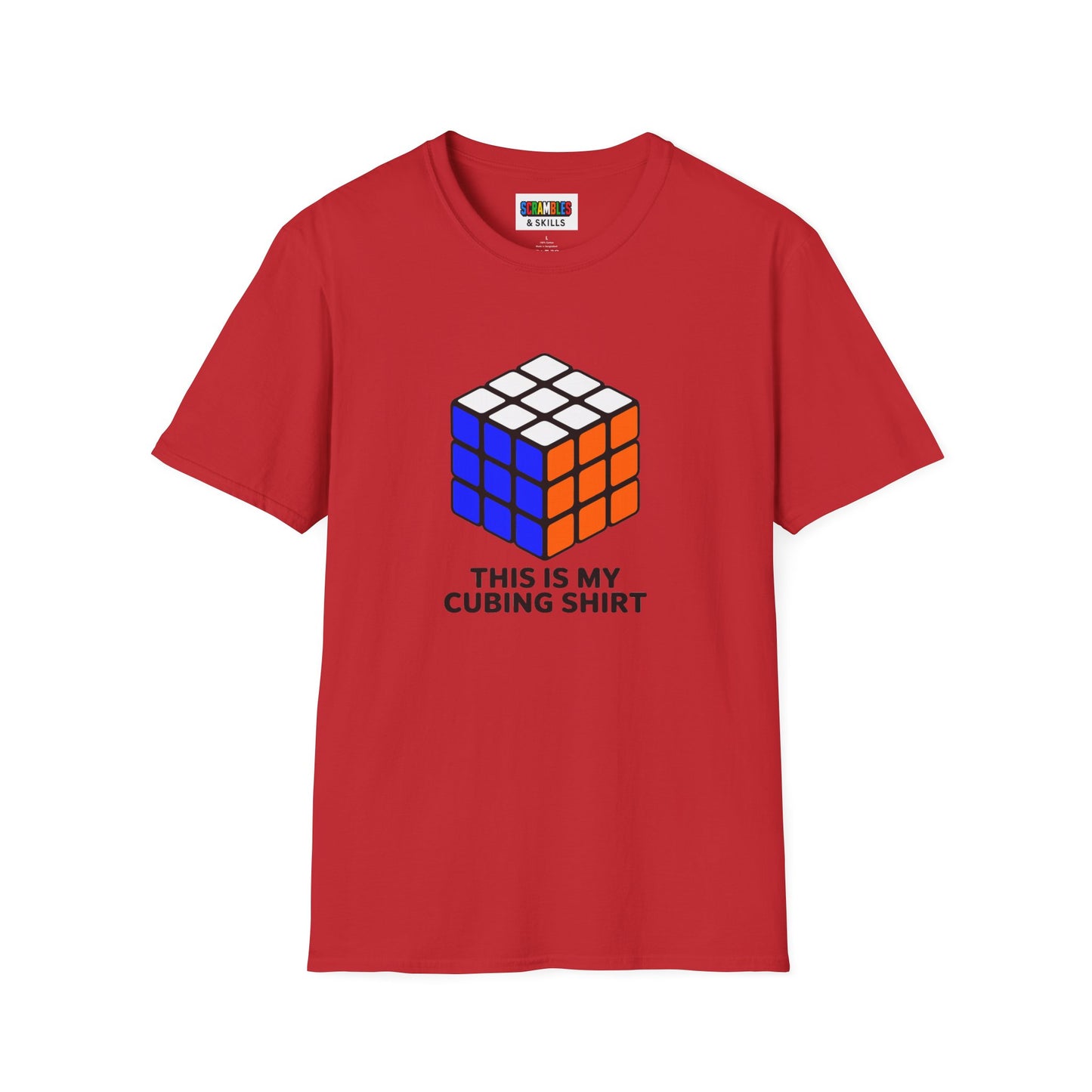 This Is My Cubing Shirt Unisex Graphic Softstyle T-Shirt