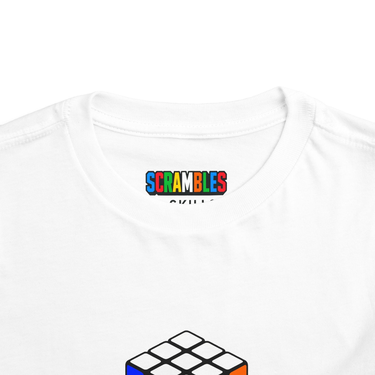 This Is My Cubing Shirt  - Rubik's Cube Art Toddler Short Sleeve T-Shirt