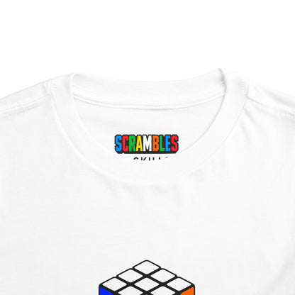 This Is My Cubing Shirt  - Rubik's Cube Art Toddler Short Sleeve T-Shirt