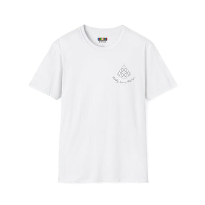 Pyraminx Doodle (Subtle) Unisex Graphic Softstyle T-Shirt