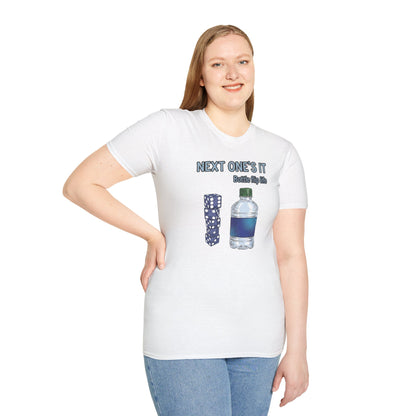 Next One's It Bottle Flip Art Unisex Graphic Softstyle T-Shirt