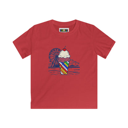 Rubik's Cube Shirt - Sweet Solves Kids Softstyle Tee| Fun Cubing Tee