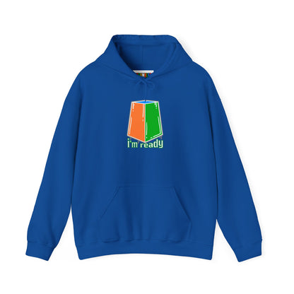 I'm Ready Rubiks Cube Art Unisex Heavy Blend™ Hooded Sweatshirt