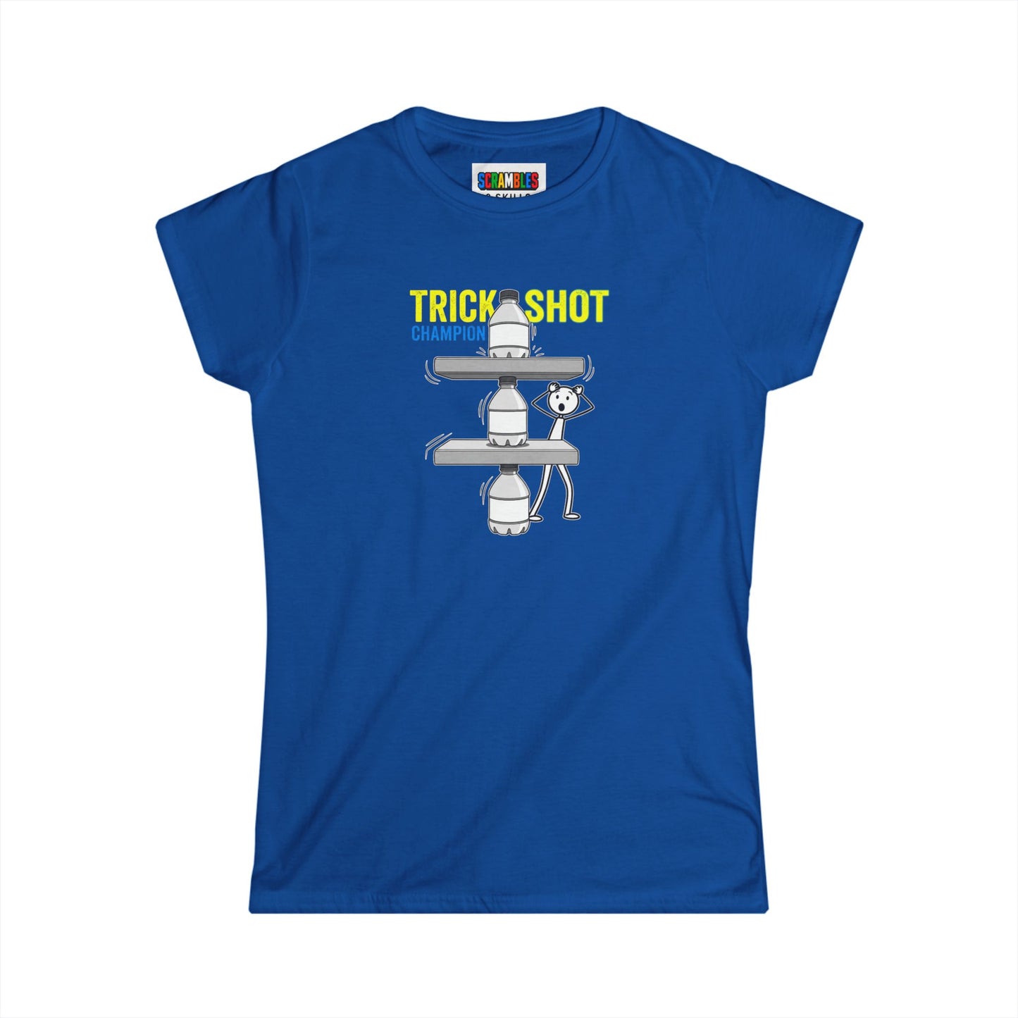 Trick shot Champion Women's Softstyle T-Shirt