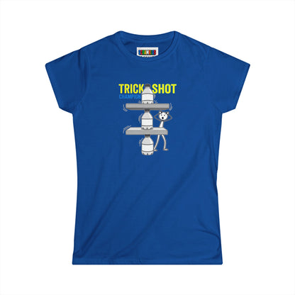 Trick shot Champion Women's Softstyle T-Shirt