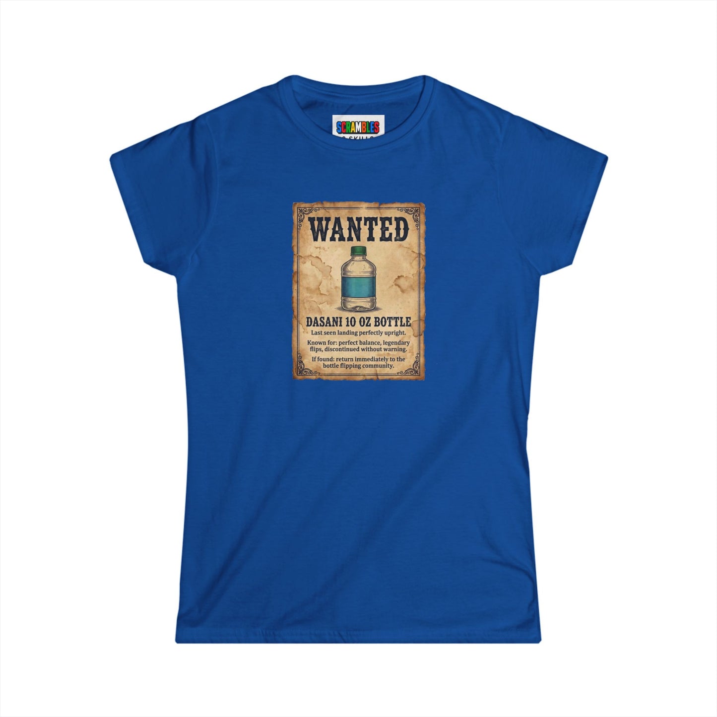 Dasani 10 Wanted Trick shot Women's Softstyle T-Shirt