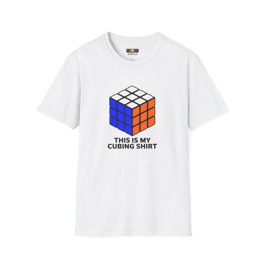 This Is My Cubing Shirt Unisex Graphic Softstyle T-Shirt
