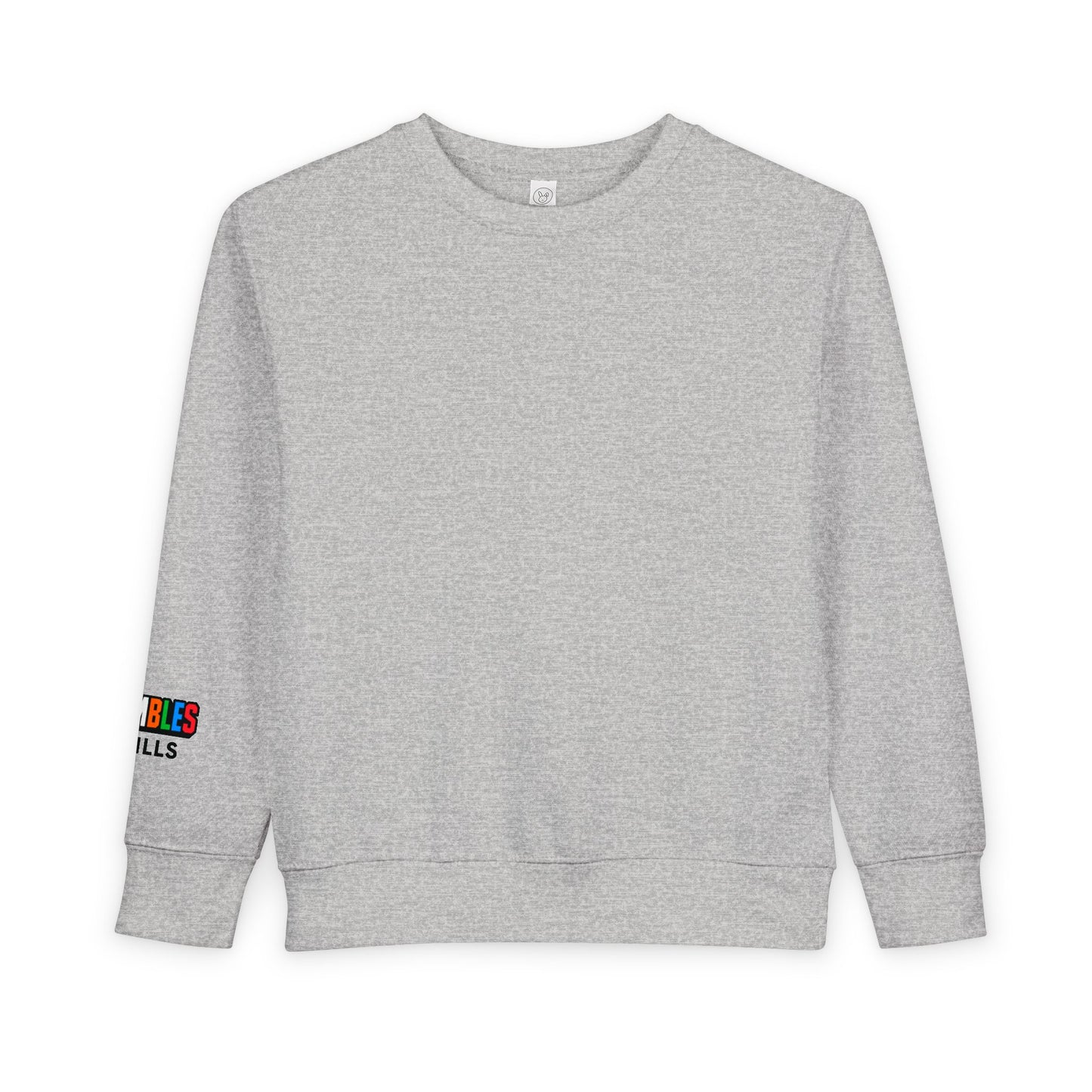 Toddler Custom Personal Best  - Rubik's Cube Art Sweatshirt