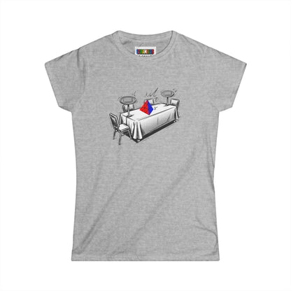 Pyraminx Comp Day - Rubik's Cube Art  Women's Softstyle T-Shirt