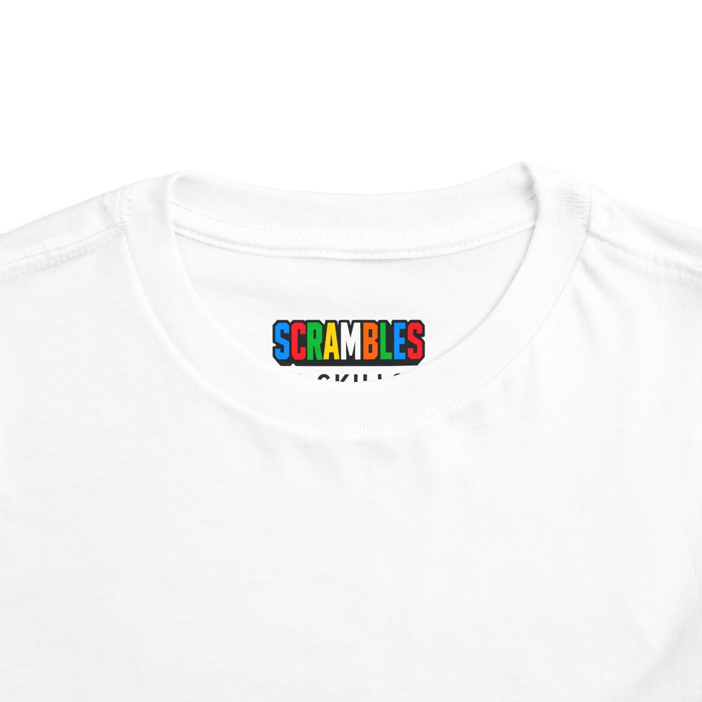 Toddler Custom Personal Best  - Rubik's Cube Art Short Sleeve T-Shirt