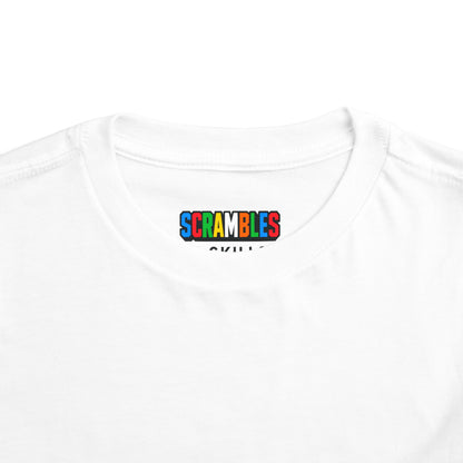 Toddler Custom Personal Best  - Rubik's Cube Art Short Sleeve T-Shirt