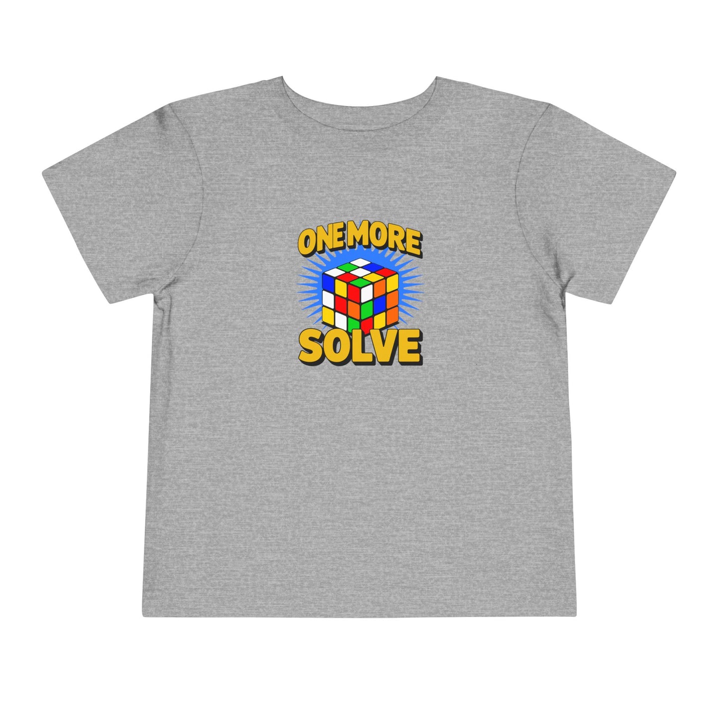 One More Solve - Rubiks Cube Toddler Short Sleeve T-Shirt