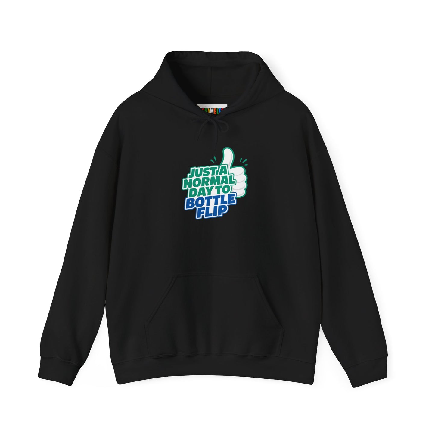 Just a Normal Day to Bottle Flip Unisex Heavy Blend™ Hooded Sweatshirt