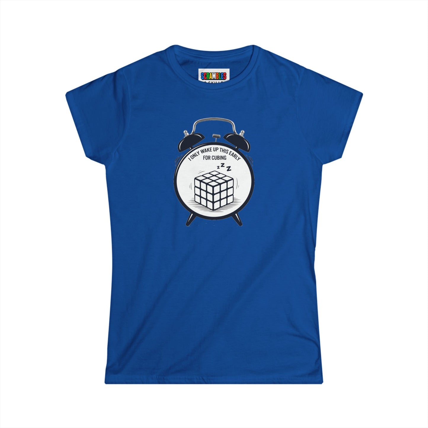 Wake Up - Cube Art Women's Softstyle T-Shirt