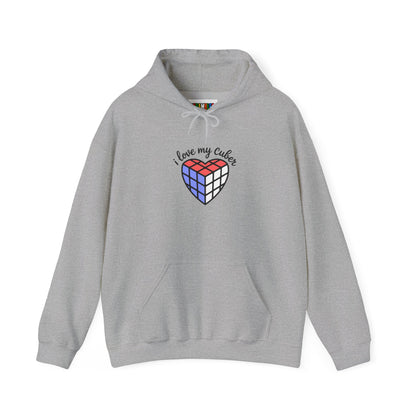 I Love My Cuber Unisex Heavy Blend™ Hooded Sweatshirt