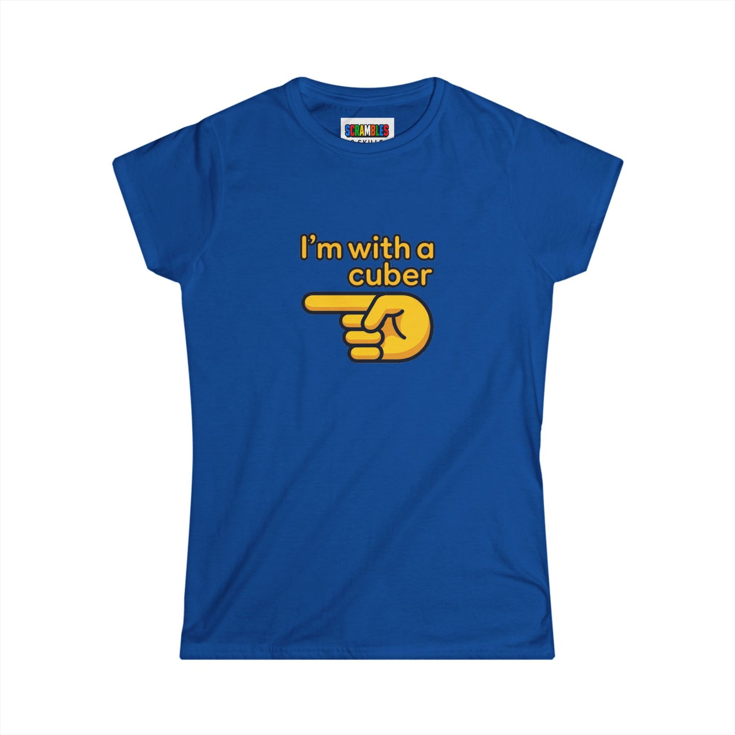 I'm With A Cuber Women's Softstyle T-Shirt