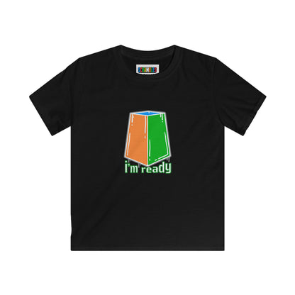 I'm Ready Rubiks Cube Art Kids Softstyle Tee