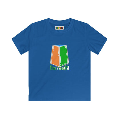 I'm Ready Rubiks Cube Art Kids Softstyle Tee