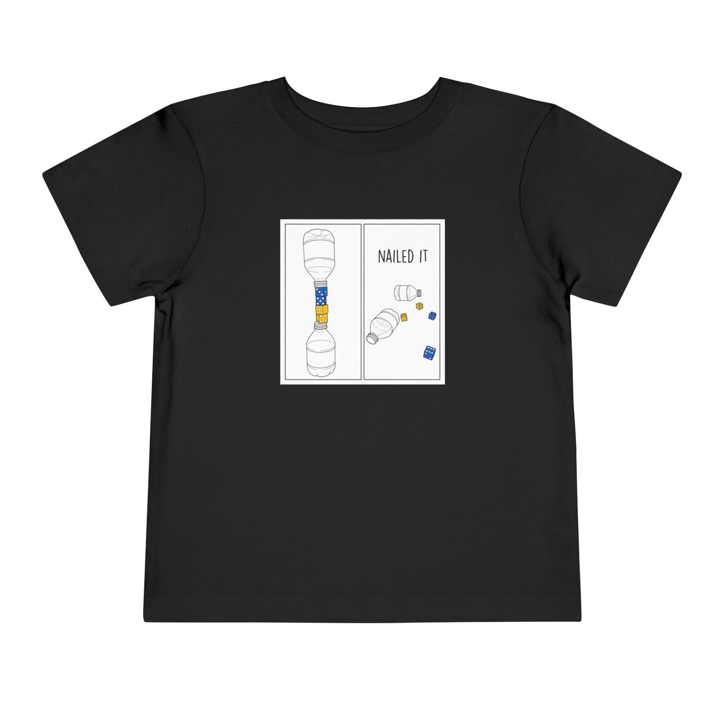 Nailed It Trick shot Toddler Short Sleeve T-Shirt