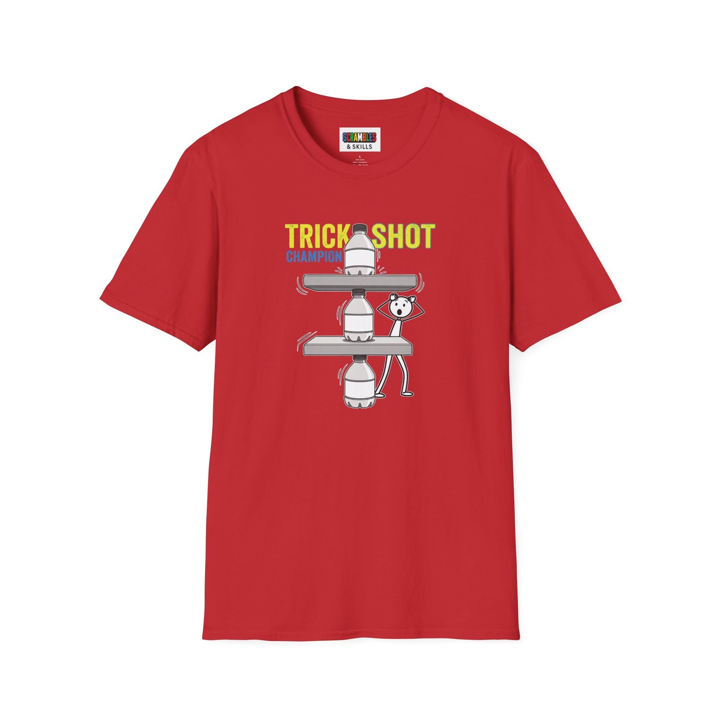 Trick shot Champion Unisex Graphic Softstyle T-Shirt