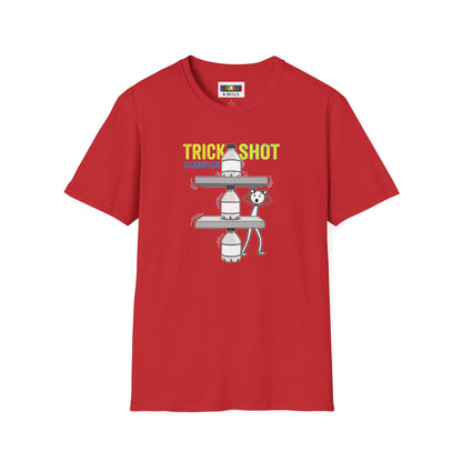 Trick shot Champion Unisex Graphic Softstyle T-Shirt