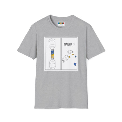 Nailed It Trick shot Unisex Graphic Softstyle T-Shirt