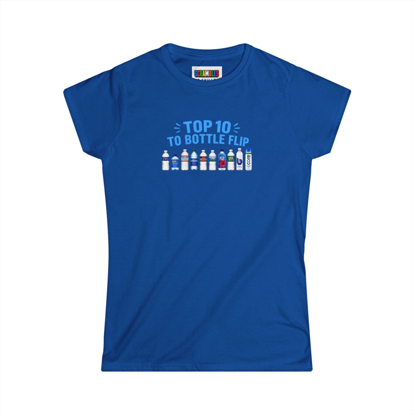 Top 10 to Bottle Flip  Women's Softstyle T-Shirt