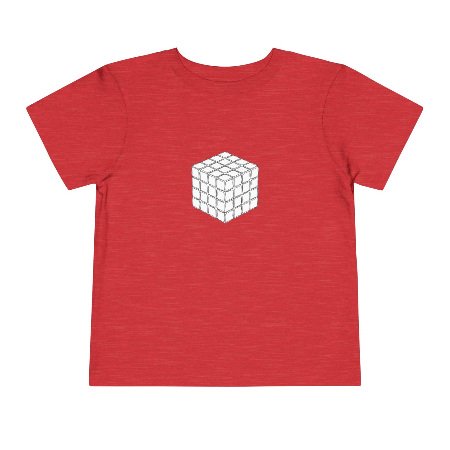 4x4 Doodle - Rubik's Cube Art  Toddler Short Sleeve T-Shirt