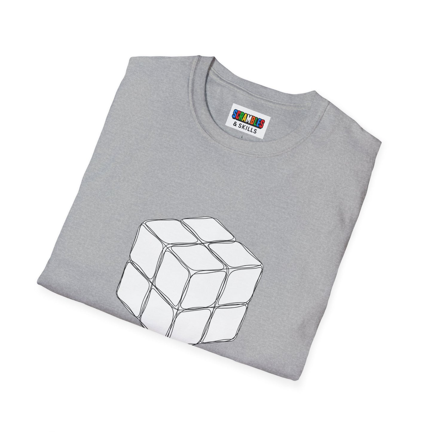 2x2 Doodle Unisex Graphic Softstyle T-Shirt