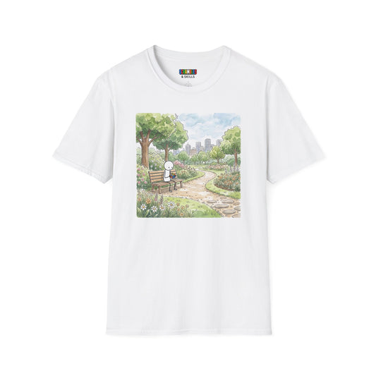 City Park Watercolor Unisex Graphic Softstyle T-Shirt