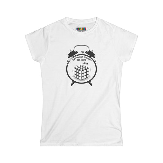 Wake Up - Cube Art Women's Softstyle T-Shirt