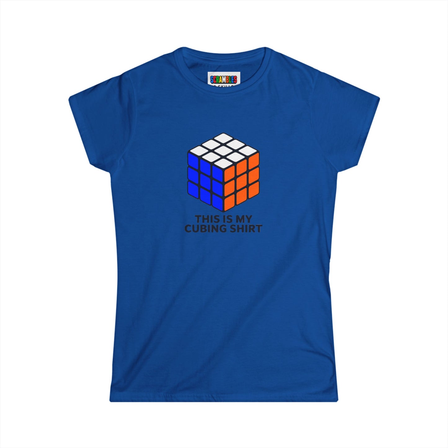 This Is My Cubing Shirt Women's Softstyle T-Shirt