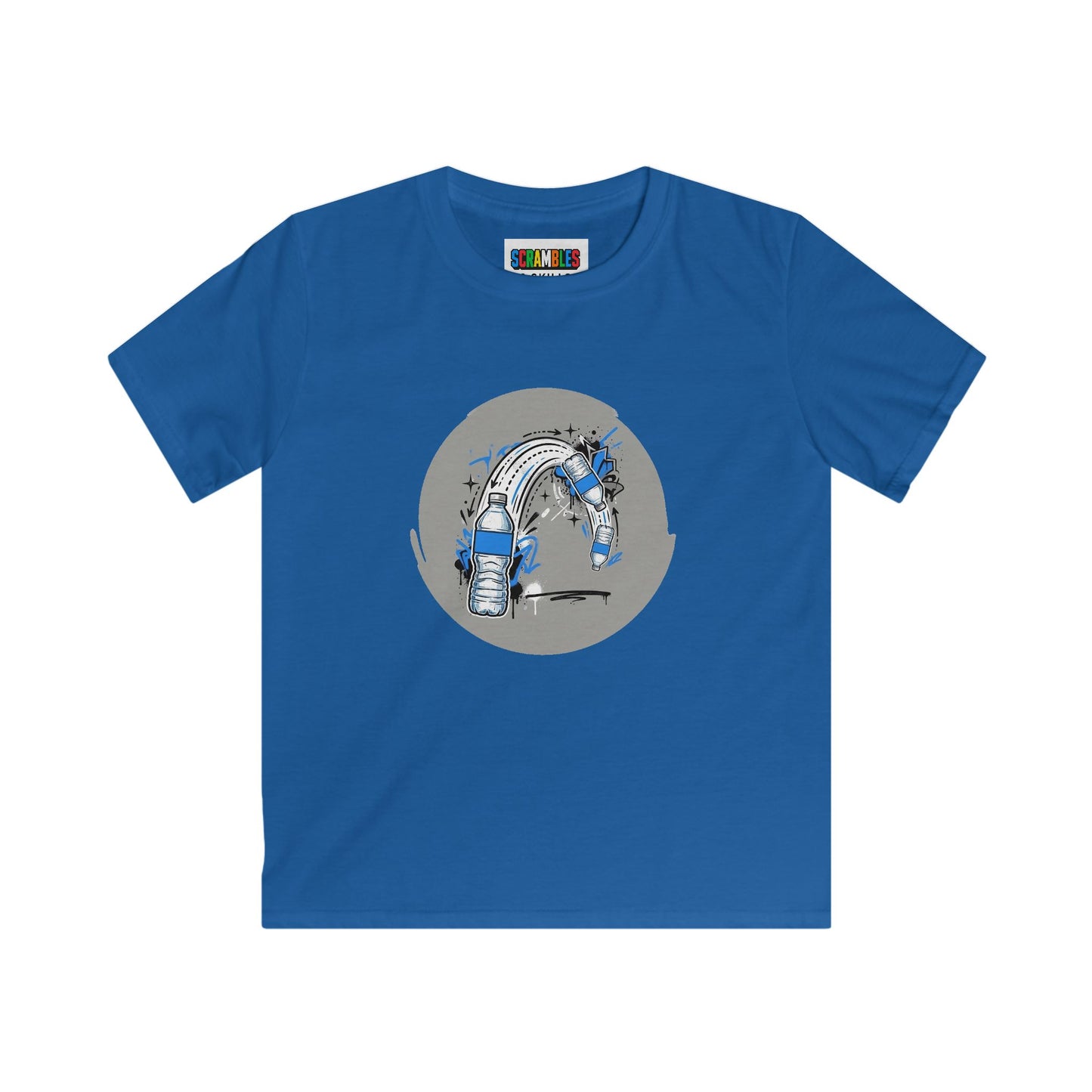 Street Flip - Trick Shot Kids Softstyle Tee