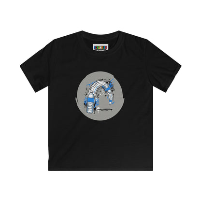 Street Flip - Trick Shot Kids Softstyle Tee