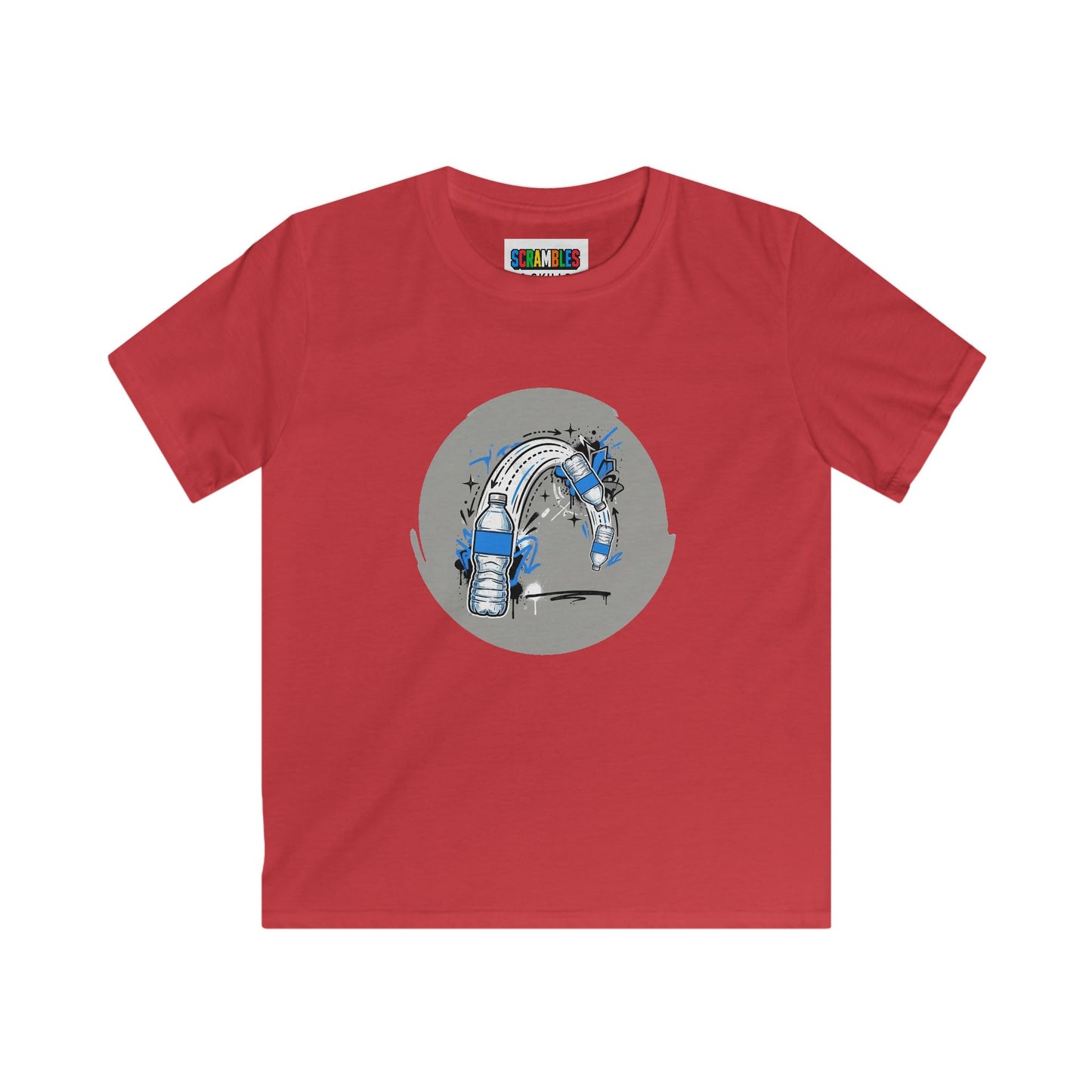 Street Flip - Trick Shot Kids Softstyle Tee