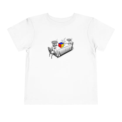 Skewb Comp Day - Rubik's Cube Art  Toddler Short Sleeve T-Shirt