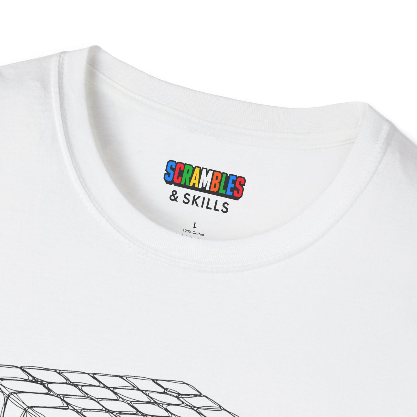 6x6 Doodle Unisex Graphic Softstyle T-Shirt
