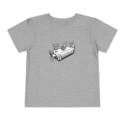 Clock Comp Day - Rubik's Cube Art  Toddler Short Sleeve T-Shirt