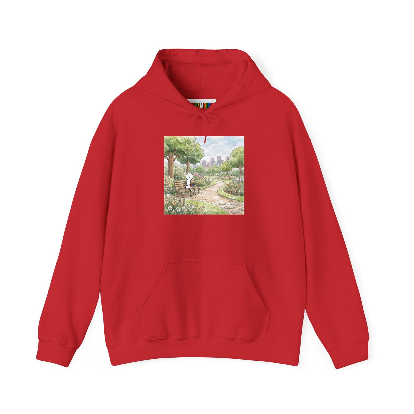 City Park Watercolor Unisex Heavy Blend™ Hooded Sweatshirt