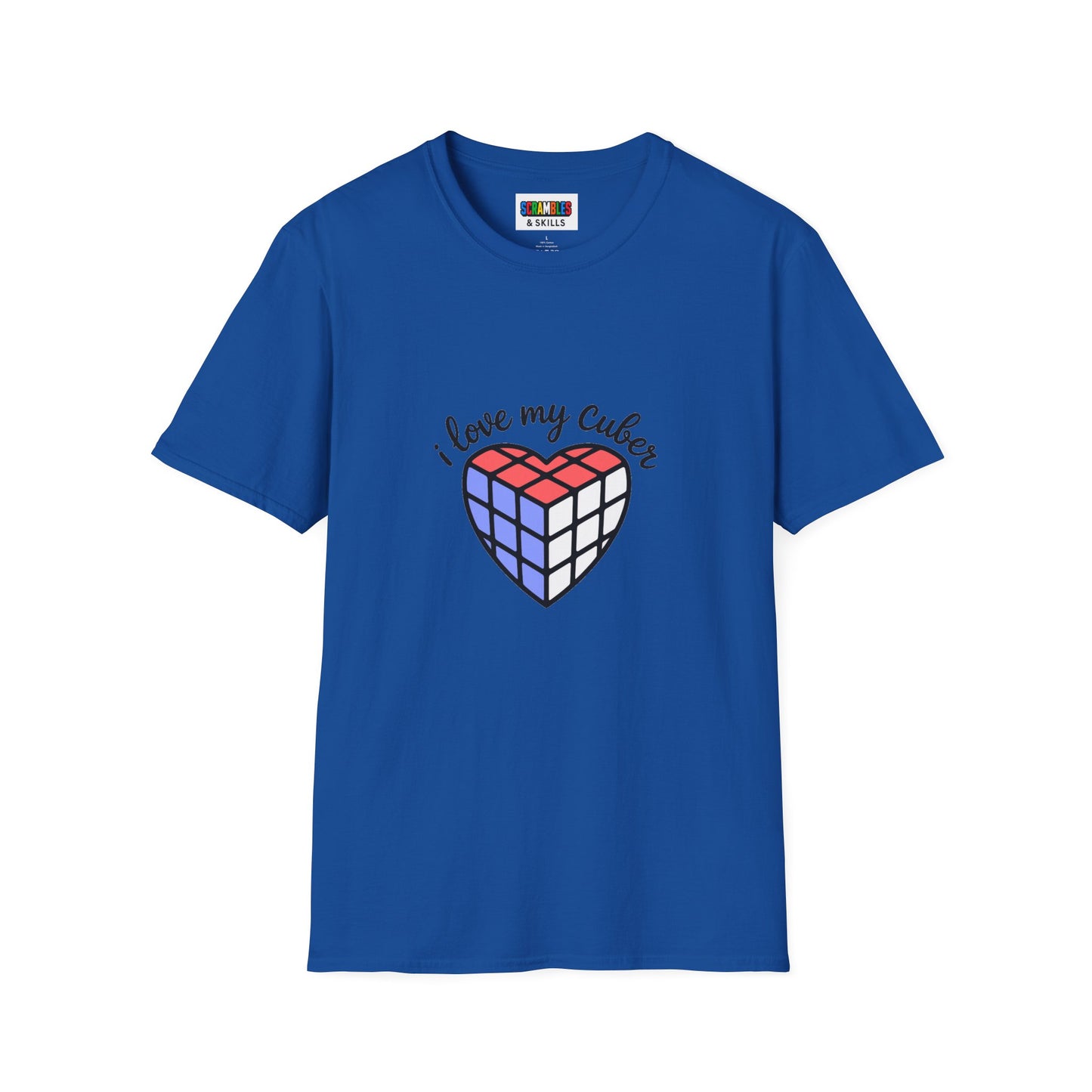 I Love My Cuber Unisex Graphic Softstyle T-Shirt