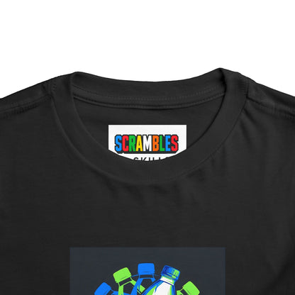 Neon Flip - Trick Shot Toddler Short Sleeve T-Shirt