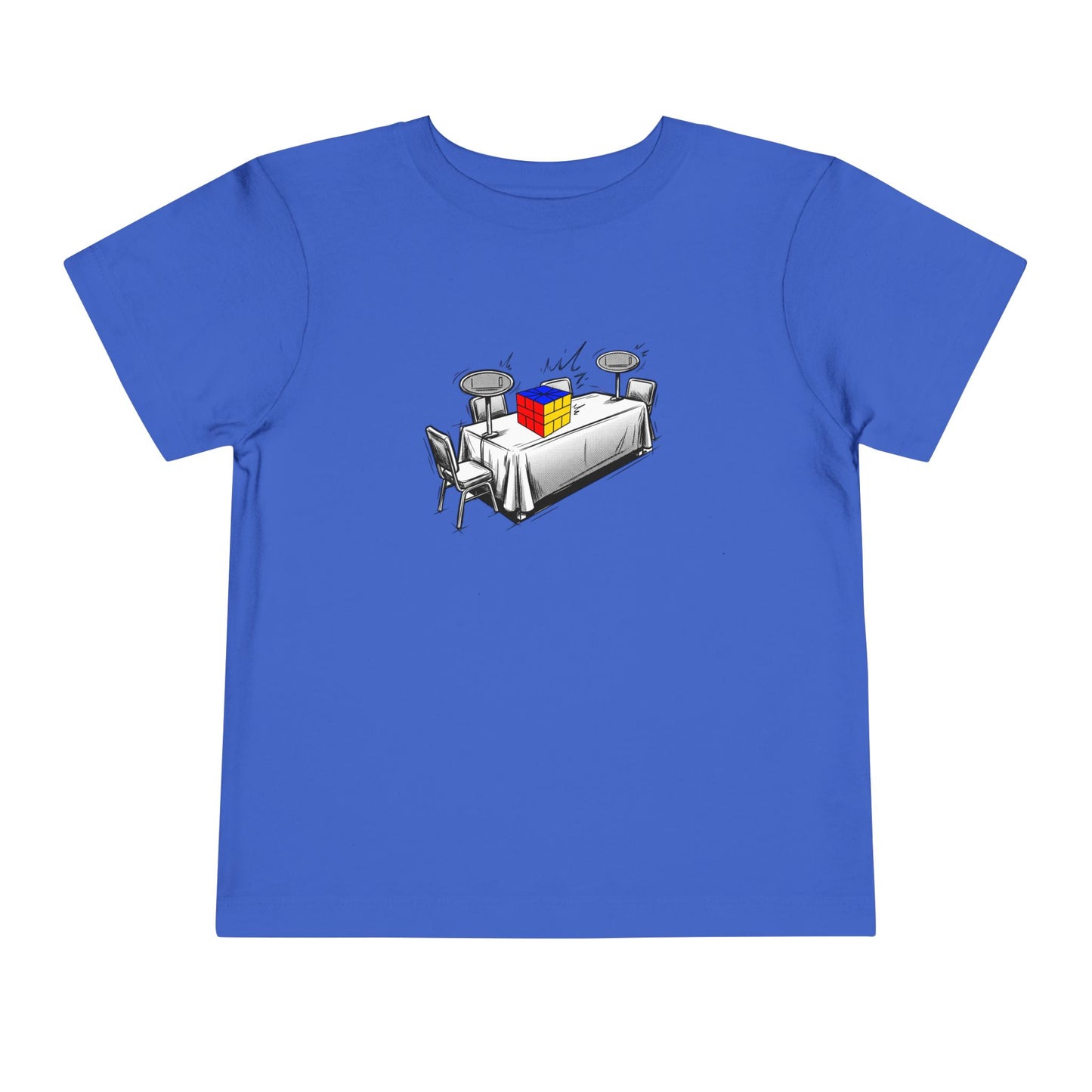 Square 1 Comp Day - Rubik's Cube Art  Toddler Short Sleeve T-Shirt