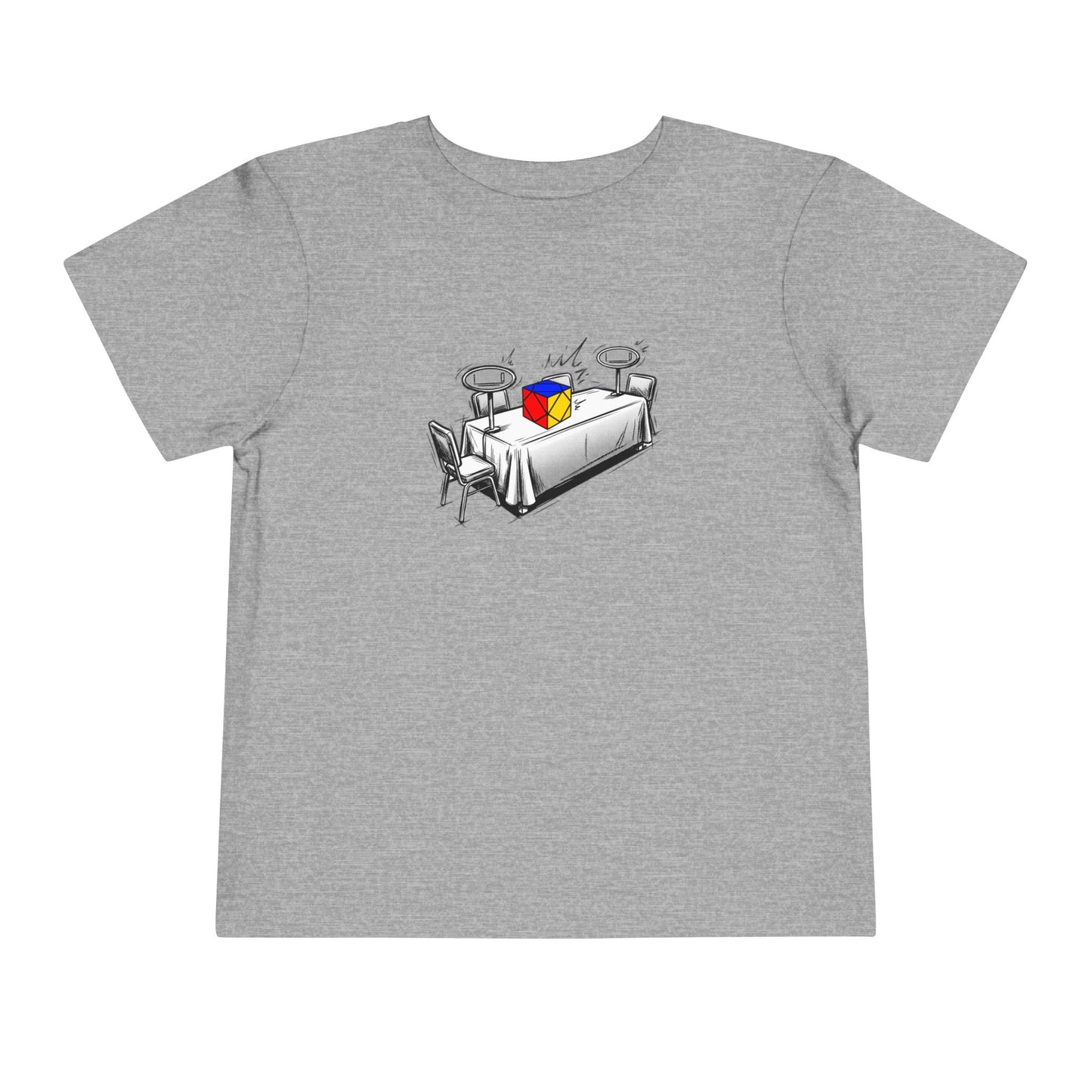 Skewb Comp Day - Rubik's Cube Art  Toddler Short Sleeve T-Shirt