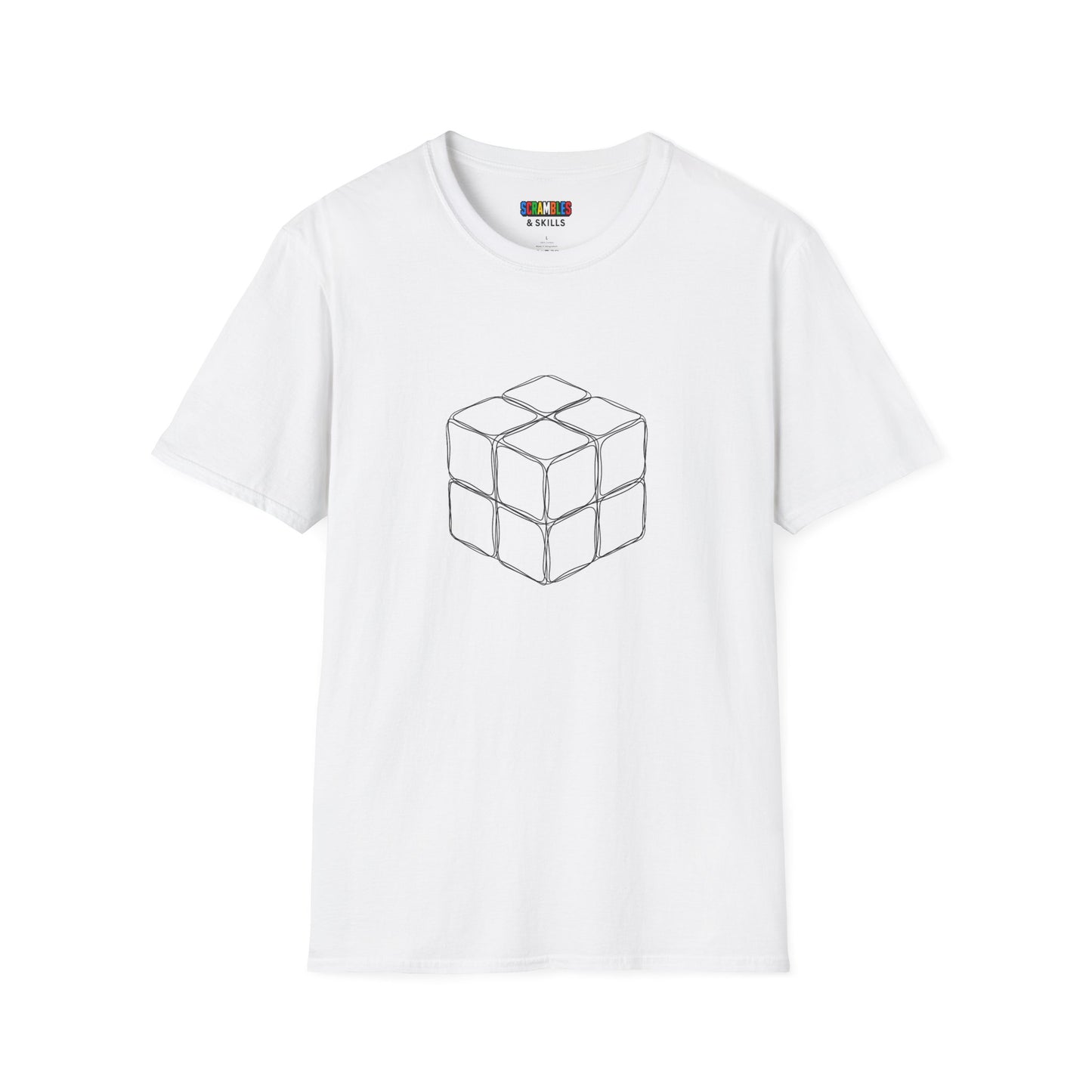 2x2 Doodle Unisex Graphic Softstyle T-Shirt