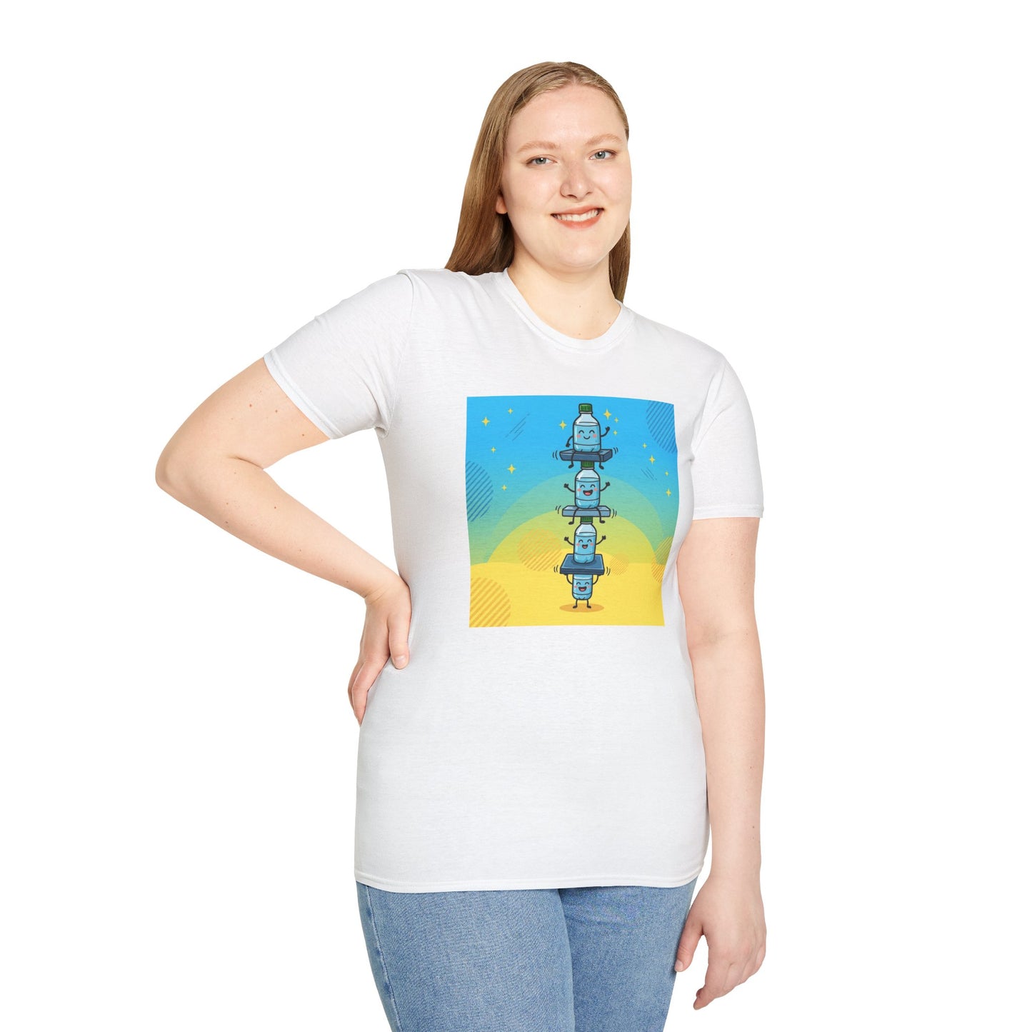 Happy Landing Unisex Graphic Softstyle T-Shirt