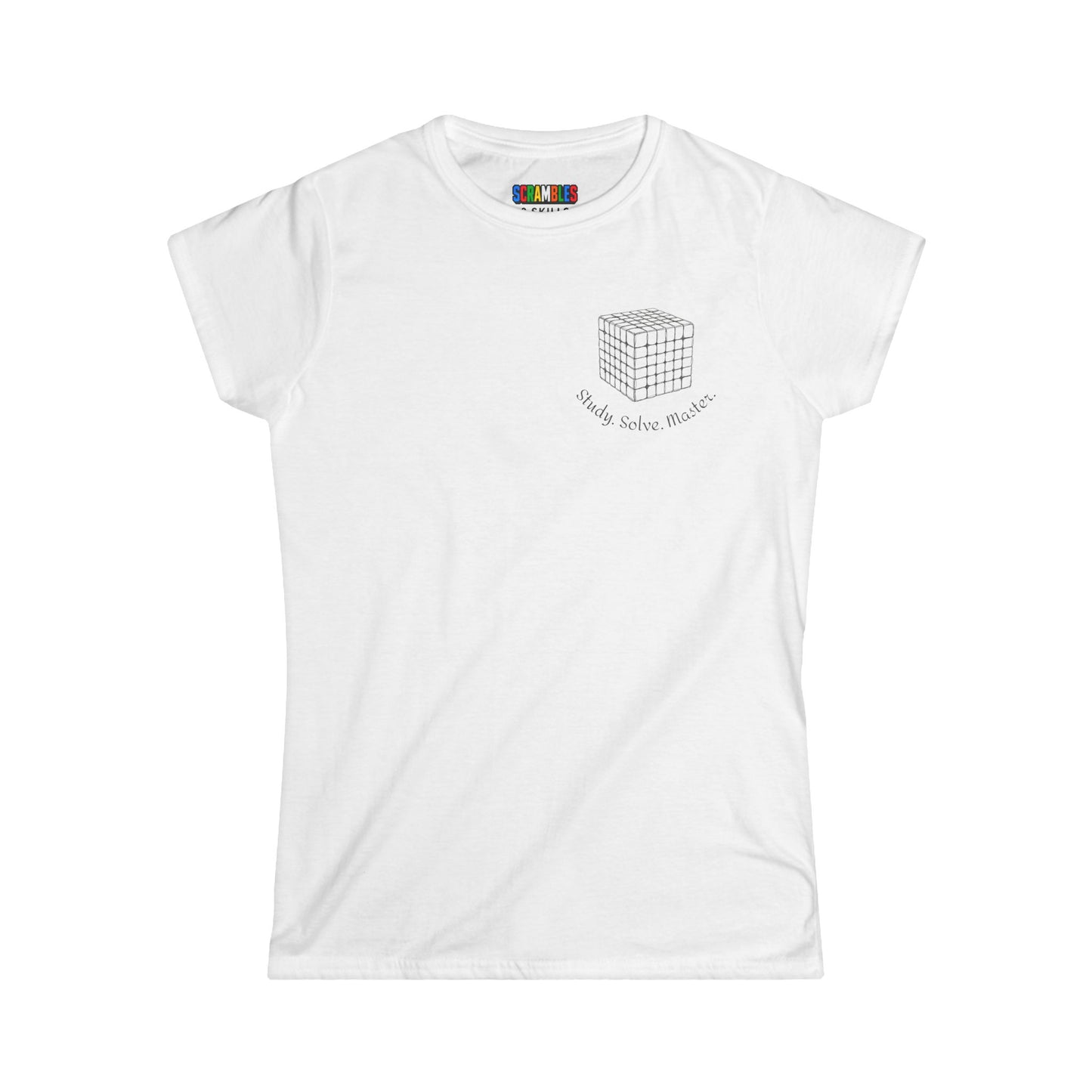 6x6 Doodle (Subtle) Women's Softstyle T-Shirt
