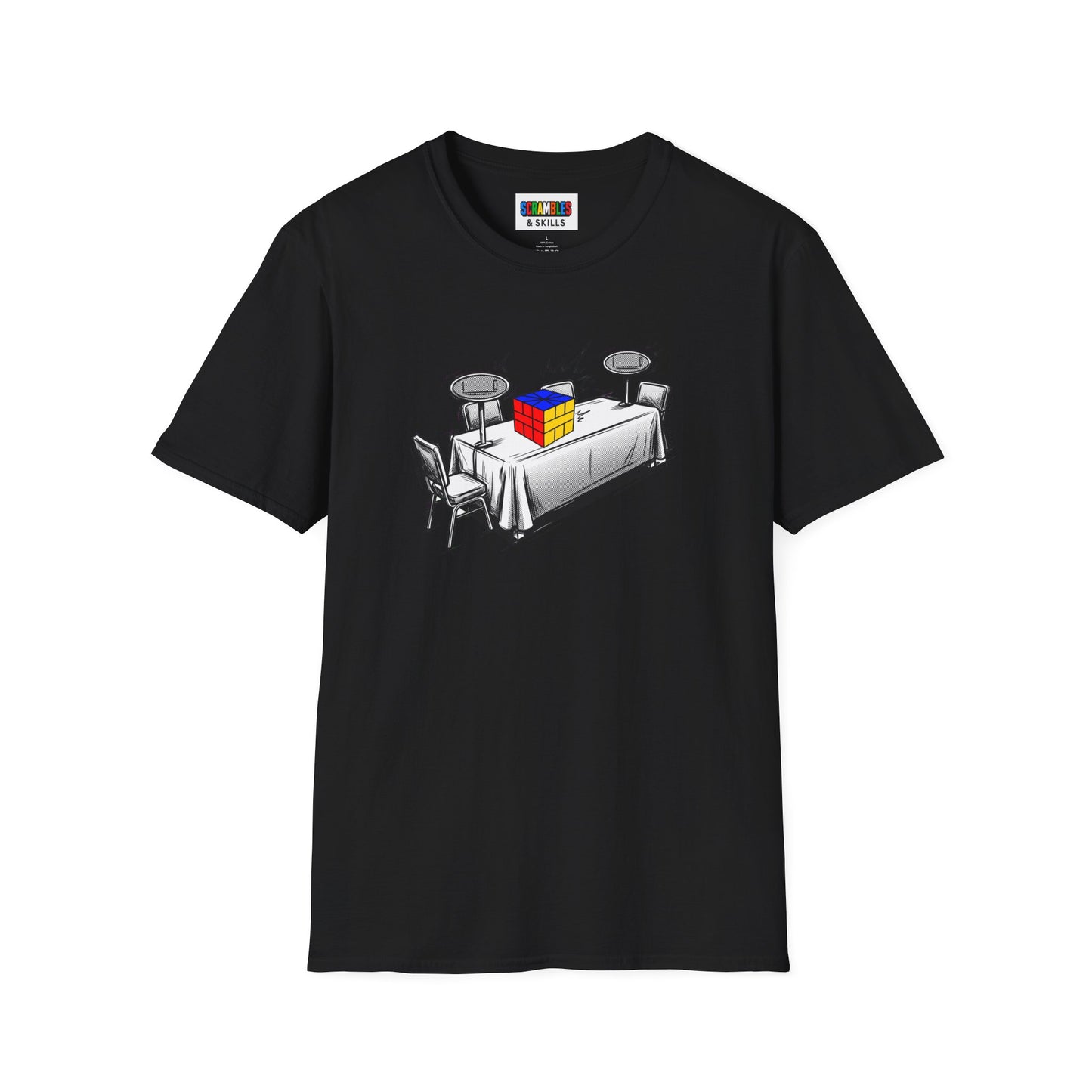 Square 1 Comp Day Unisex Graphic Softstyle T-Shirt