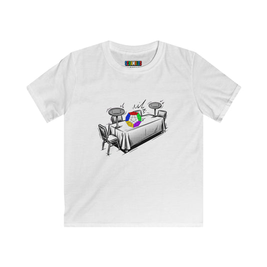 Megaminx Comp Day - Rubik's Cube Art Kids Softstyle Tee