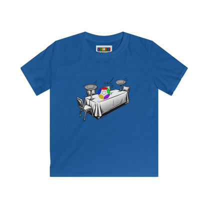 Megaminx Comp Day - Rubik's Cube Art Kids Softstyle Tee